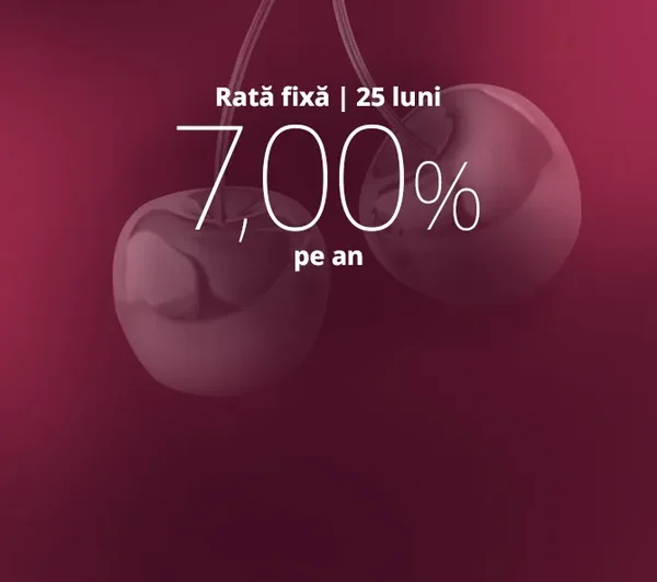 Depozit Cireșar până la 31 iulie 2026