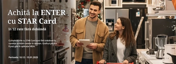 Cumpără cadoul perfect de la Enter cu STAR Card! 🎁