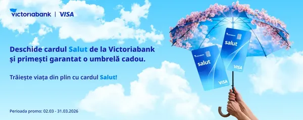 Salut, primăvară! La Victoriabank, începutul acestui sezon vine cu o surpriză.