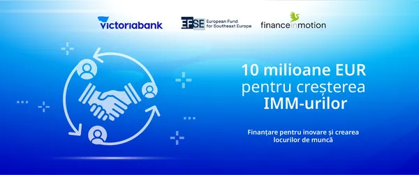 Victoriabank sprijină IMM-urile printr-un nou credit subordonat de la EFSE