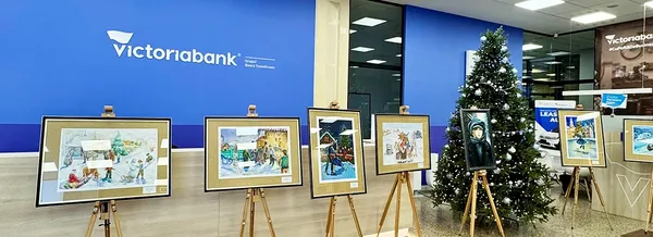 Expoziție de pictură la Victoriabank - ,,Culorile și magia iernii”