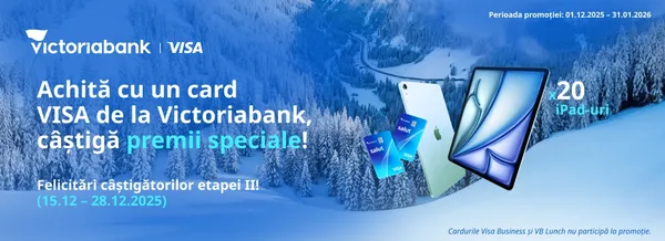 Anunțăm câștigătorii promoției