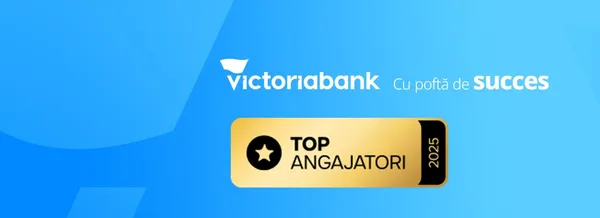 Victoriabank în Top Angajator 2025, clasament realizat de delucru.md