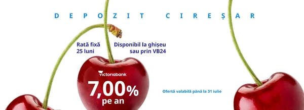 Depozitul Cireșar, cu dobândă fixă pentru economiile planificate