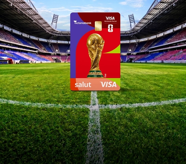 Victoriabank și Visa lansează cardul Visa Salut – ediție specială FIFA World Cup 2026™