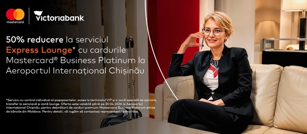Beneficiu VIP Express Aeroport Internațional Eugen Doga Chișinău