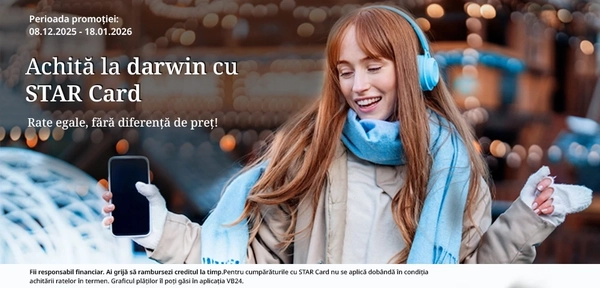 Fă-ți cadourile mai accesibile cu STAR Card la Darwin!