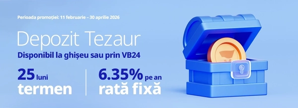 Depozitul Tezaur, o soluție cu dobândă fixă