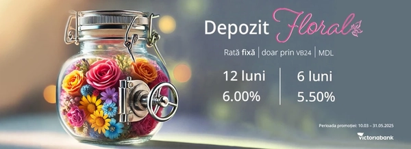 Depozitul Floral - disponibil exclusiv în aplicația VB24!