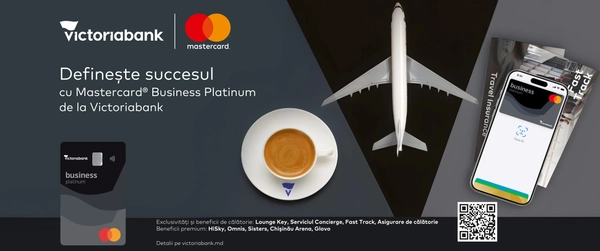 Definește succesul cu Mastercard Business Platinum