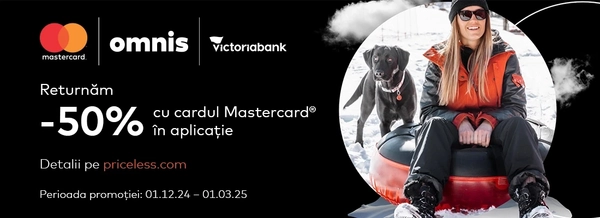 🎒 Călătorește fără griji și economisește cu Mastercard și OMNIS!