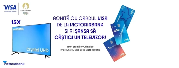 Promoția de vară de la Victoriabank și VISA