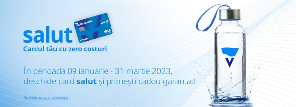 Deschide card SALUT și primești cadou garantat