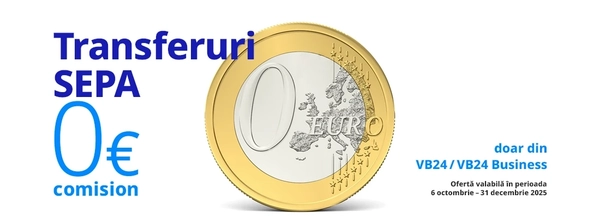 ZERO comision pentru plățile SEPA online