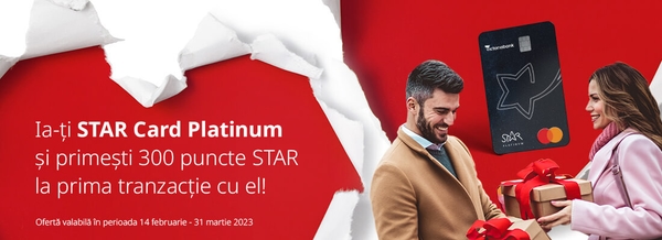 Câștigă cu STAR Card Platinum