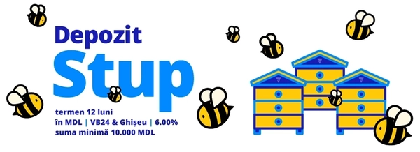 Stup – cel mai nou depozit promoțional de la Victoriabank