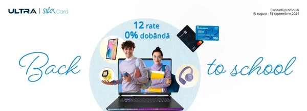 Reînnoiește-ți tehnica din casa cu STAR Card și Ultra