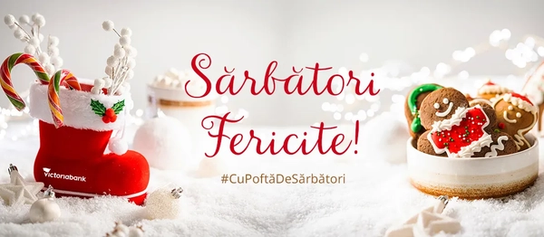 Programul unităților Victoriabank în perioada 24 decembrie 2025 — 8 ianuarie 2026