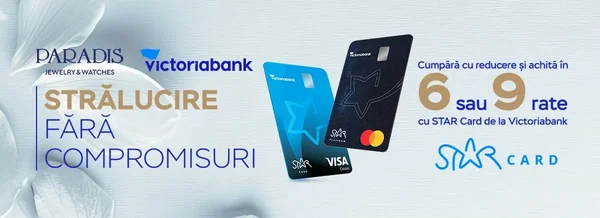 În august, Victoriabank îți aduce o ofertă specială, creată pentru a transforma cele mai frumoase emoții în cadouri memorabile