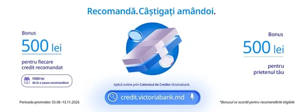 Recomandă credite și câștigă bonusuri împreună cu prietenii tăi