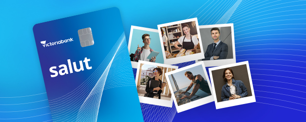 Victoriabank card SALUT