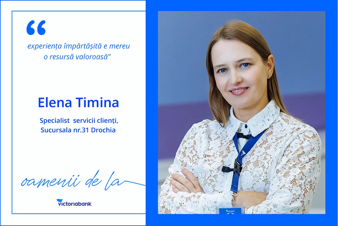 Victoriabank Elena Timina