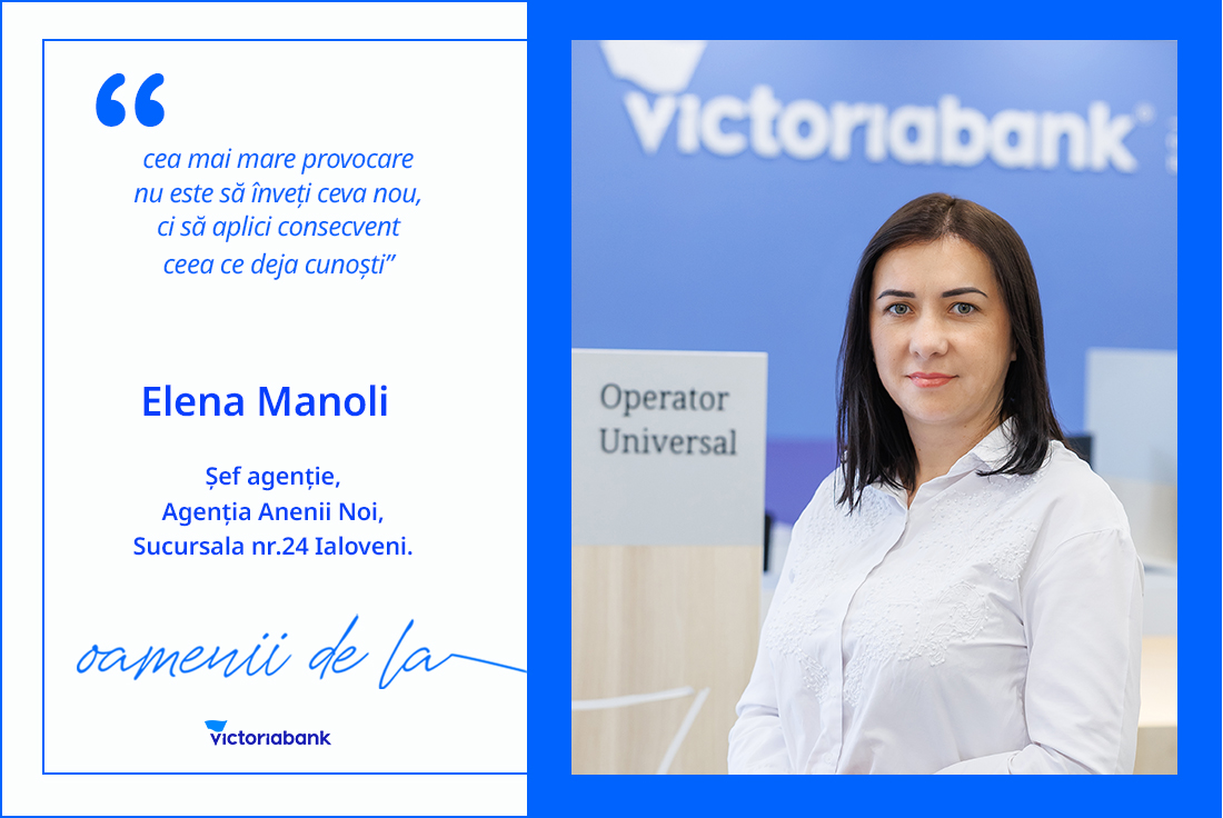 Victoriabank ExtraInterviu cu Elena Manoli